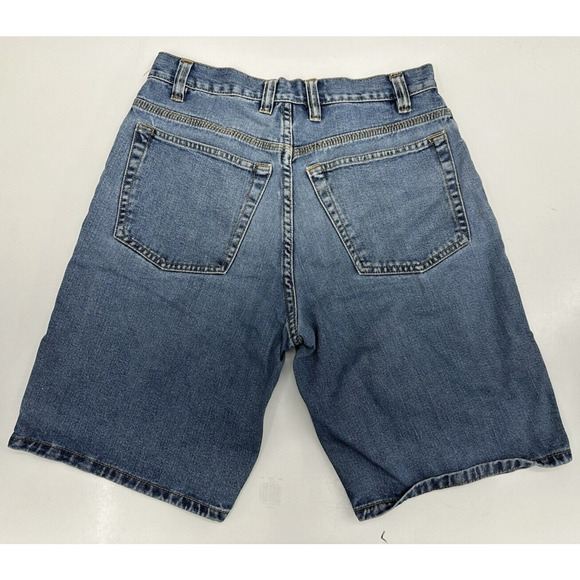 Mens Big Mac Workwear Jean Shorts Size Unknown Denim - Picture 5 of 9
